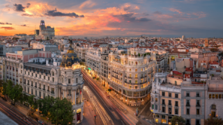 マドリードの風景